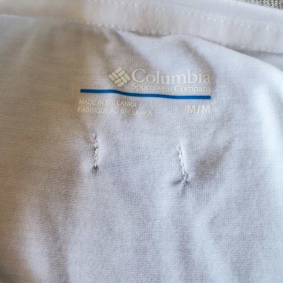 ⭐4/$20 Columbia Women's White Tank Top Medium - Picture 6 of 8